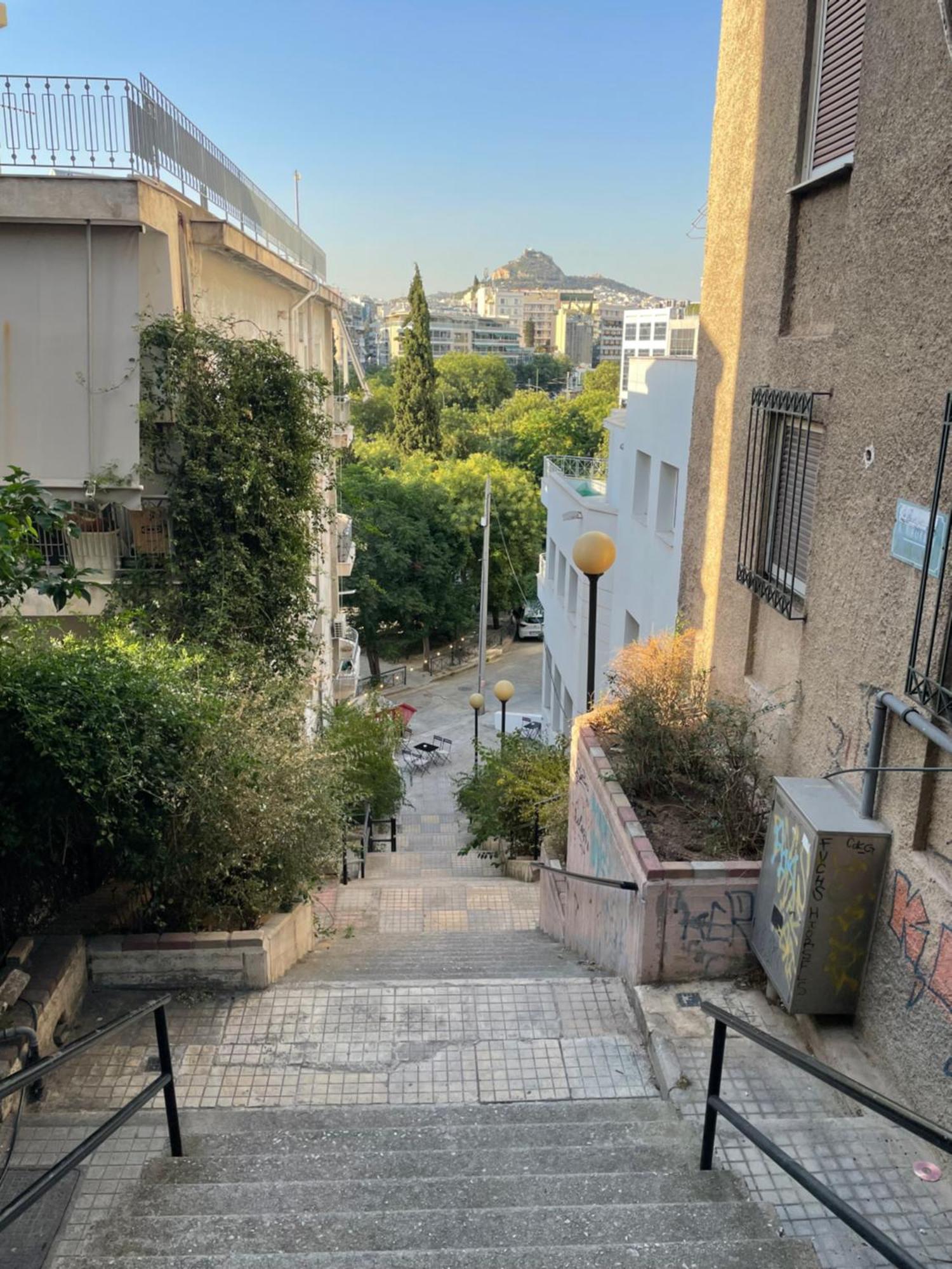 Green Studio Near Acropolis Atenas Exterior foto